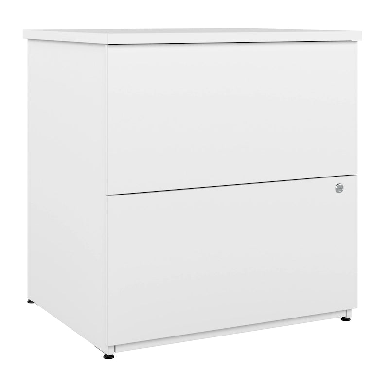 Classeur latéral à 2 tiroirs de 28 po – Charbon/Gris/Argent/Blanc, assemblage à 2 personnes