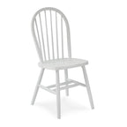 Chaise de salle à manger à dossier fuseau Windsor en bois massif International Concepts